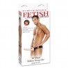 10″ Flesh Hollow Strap-On