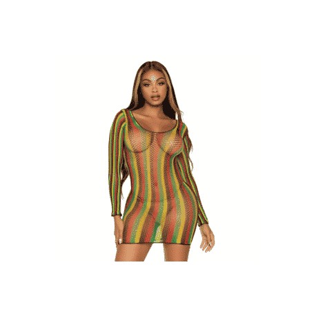 Rasta Mini Dress